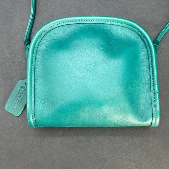 Vintage Coach Abbie Zip 9017 USA 1998 Jade - Picture 3 of 9